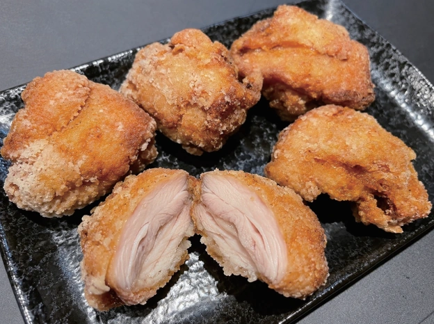 錦爽鶏のむね塩唐揚げ